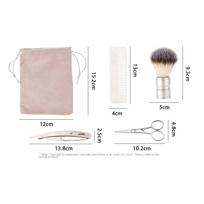 Men Beard Shaping Styling Template Set