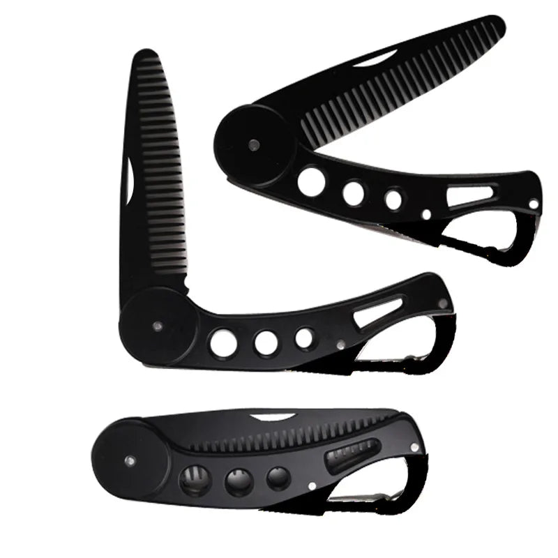 Mens Moustache Beard Comb Stainless Steel