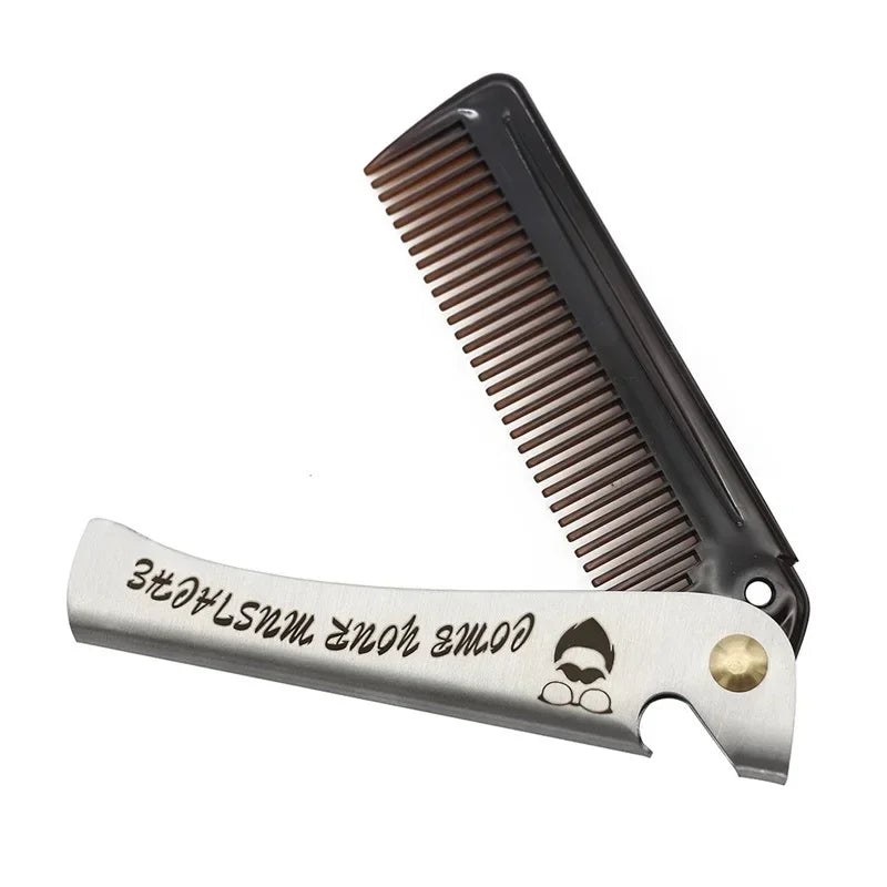 Metal Folding Pocket Comb